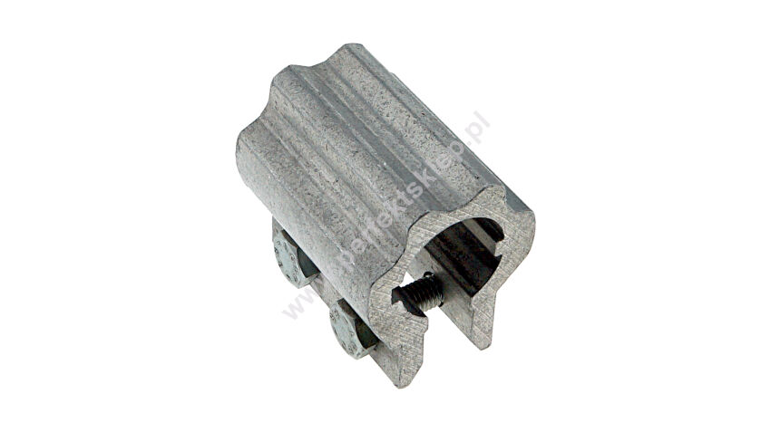 Łącznik wału L=70mm nieregulowany aluminiowy 2 śruby wał 35mm typ Crawford