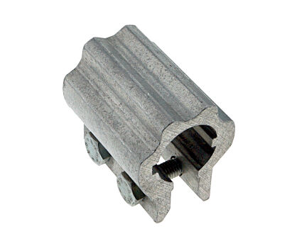 Łącznik wału L=70mm nieregulowany aluminiowy 2 śruby wał 35mm typ Crawford
