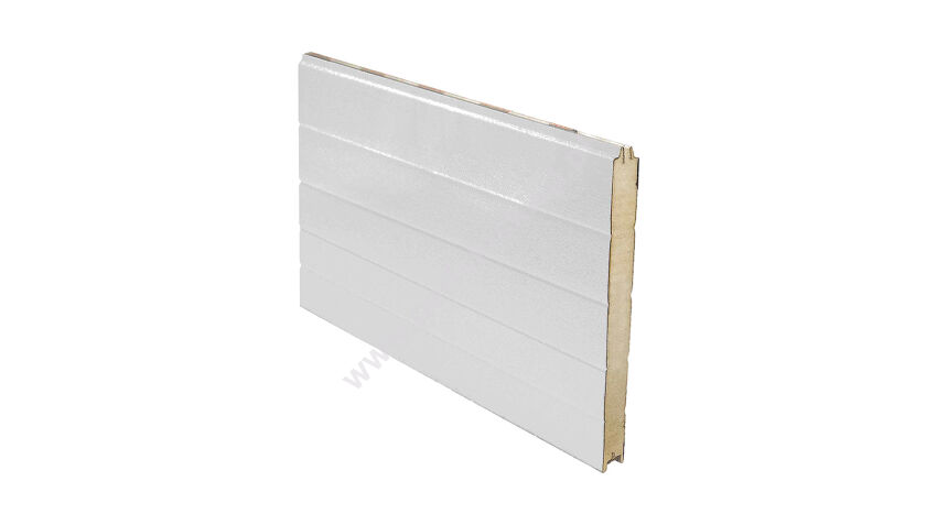 Panel przemysłowy symetryczny 4540*500*40mm RAL 9010/9010 Tecsedo