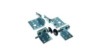 Uchwyty dolne lin nośnych typu 3S komplet do bram Crawford Assa Abloy nr kat. Q000509