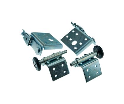 Uchwyty dolne lin nośnych typu 3S komplet do bram Crawford Assa Abloy nr kat. Q000509