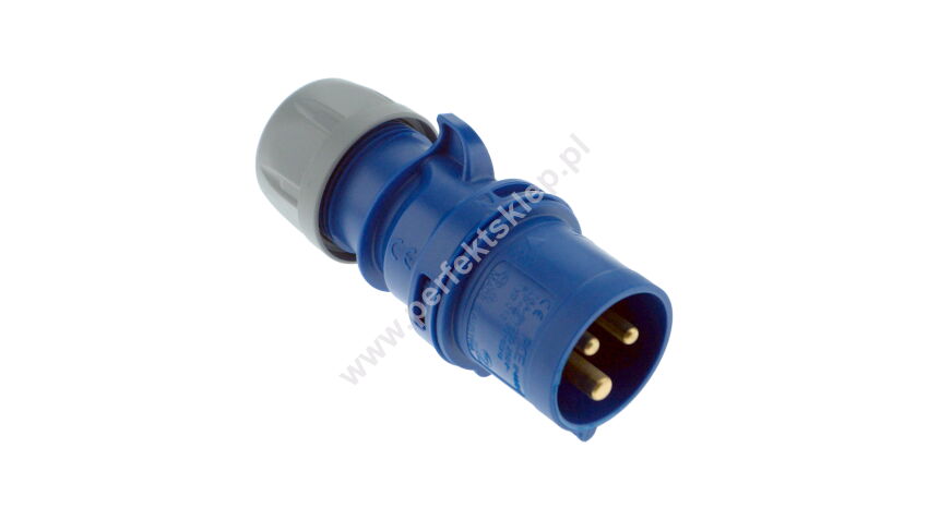 Wtyczka typu PCE 16A 230V 2P+Z