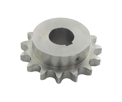 Zębatka koło łańcuchowe Z-15 na wał 40mm z wpustem typoszereg SG85 Gfa Elektromaten nr kat. 30000171