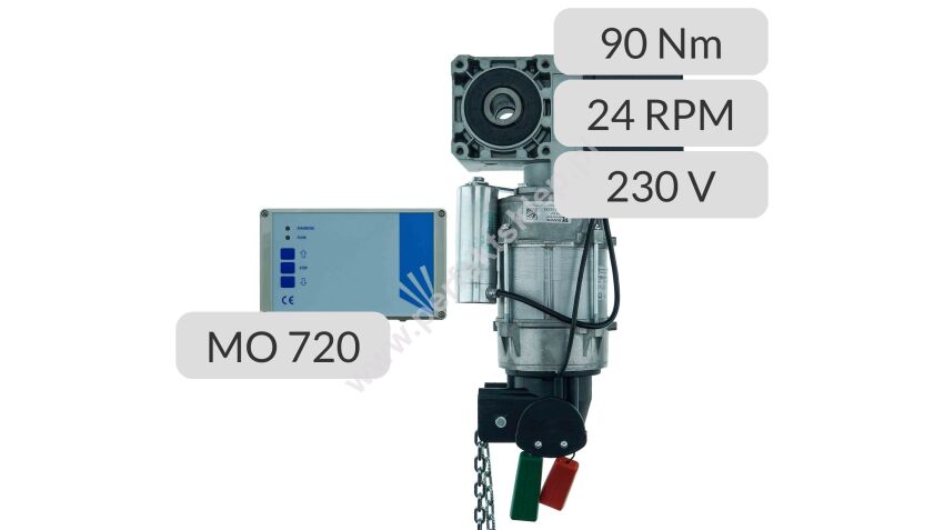 Napęd nasadowy SE 9.24-25,40WS 230V NES SK LogiTed MO720 Gfa Elektromaten nr kat. 14402225


