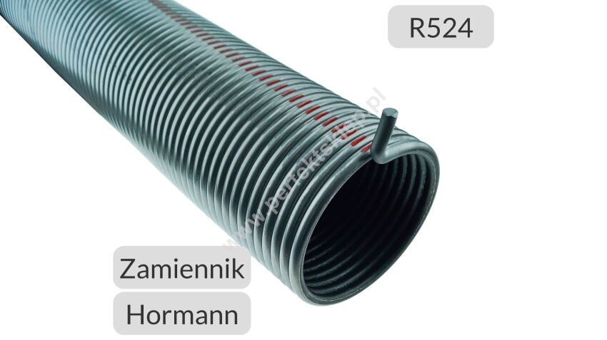 Sprężyna do bramy, R524 - Zamiennik Hormann nr kat. 3074366