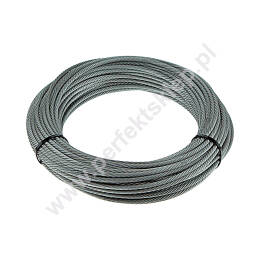 Lina stalowa 5mm splot 7x19 krążek 50mb Flexi Force nr kat. 505F-50