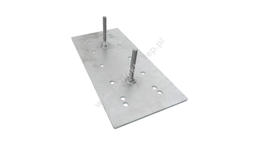 Płyta montażowa prosta do odbojnicy gumowej 250mm*500mm PerfektSklep nr kat. 250500PC