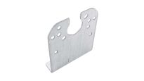 Podpora otwarta 4mm odległość do osi otworu 152mm na wał Novoferm Alpha Deuren nr kat. 7200152