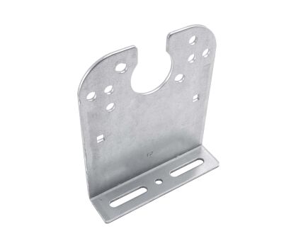 Podpora otwarta 4mm odległość do osi otworu 152mm na wał Novoferm Alpha Deuren nr kat. 7200152