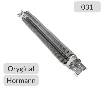 Poczwórny pakiet sprężyn naciągowych nr 031 do bramy N80 F80 EcoStar Hormann nr kat. 1195031