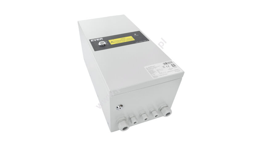 Certyfikowany zasilacz 230V do urządzeń przeciwpożarowych UZS-230V-1kW-1F Ever nr kat. W/ZUZSWM-111K00/00