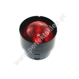 Semafor sygnalizator czerwony Ø 124mm 243V AC max 40W IP54  nr kat. K033082
