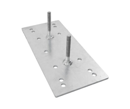 Płyta montażowa prosta do odbojnicy gumowej 200mm*450mm PerfektSklep nr kat. 200450PC