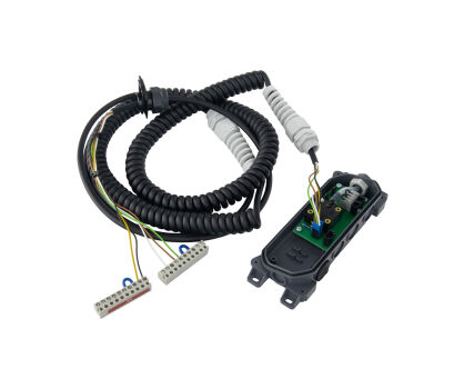 Elementy przyłączeniowe krawędziowej listwy z czujnikiem ciśnieniowym DW NC Marantec nr kat. 166843+140488