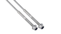 Komplet lin stalowych ocynkowanych 4mm L=7500mm typ M8 zamiennik Nassau do bram przemysłowych