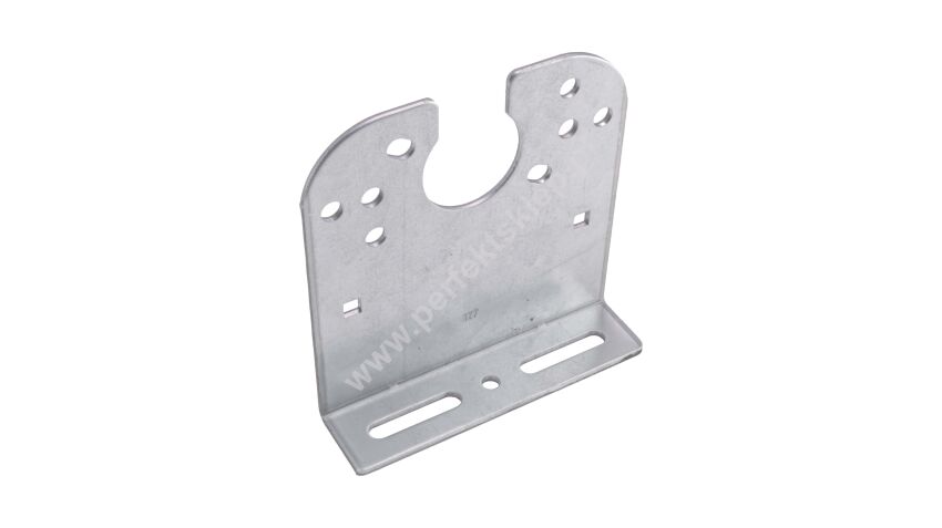 Podpora otwarta 4mm odległość do osi otworu 127mm na wał Novoferm Alpha Deuren nr kat. 7200127
