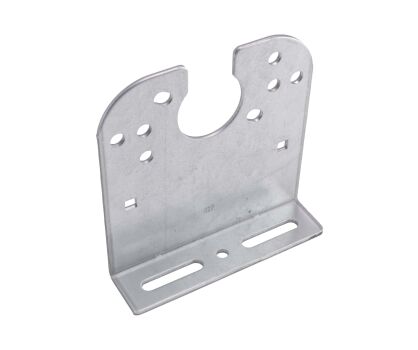 Podpora otwarta 4mm odległość do osi otworu 127mm na wał Novoferm Alpha Deuren nr kat. 7200127