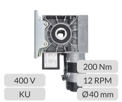 Napęd do bram krat rolowanych MDF 30-30-12 KU z enkoderem AWG Marantec