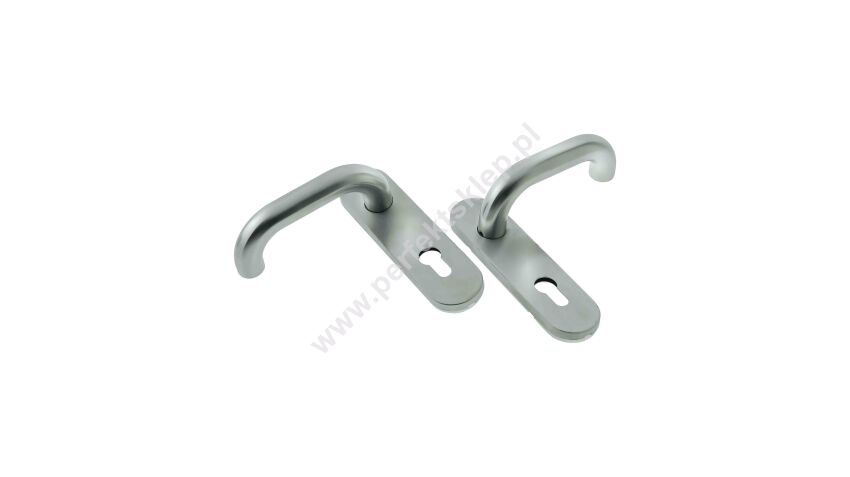 Klamka z szyldem o rozstawie 72mm ECO Schulte nr kat. 805660404674012