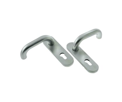 Klamka z szyldem o rozstawie 72mm ECO Schulte nr kat. 805660404674012