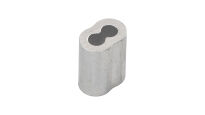 Zacisk liny nośnej 4mm aluminiowy owalny Flexi Force nr kat. 510 - 2