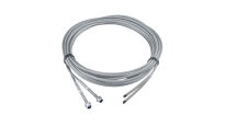 Komplet lin stalowych ocynkowanych 4mm L=7000mm typ M8 zamiennik Nassau do bram przemysłowych