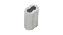 Zacisk liny nośnej 5mm aluminiowy owalny Flexi Force nr kat. 509