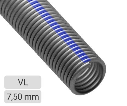 Sprężyna do bramy drut Ø 7,5mm średnica wew. 51mm lewoskrętna kulowana - cena za metr bieżący