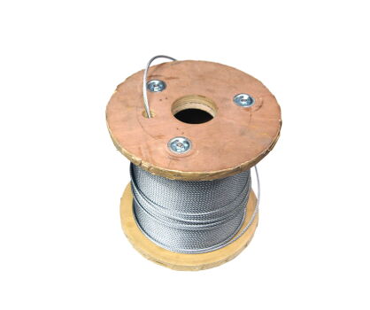 Lina stalowa 4mm splot 7x19 szpula 250mb Flexi Force nr kat. 504F250