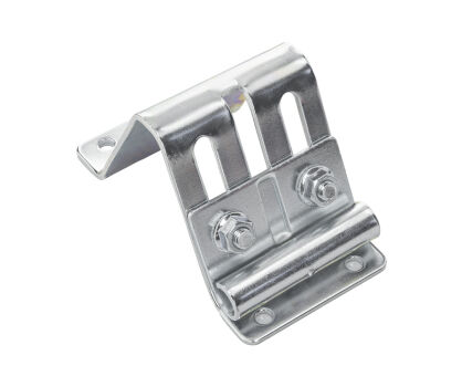 Uchwyt górny 70 ze wspornikiem i obejmą rolki oś 11mm do bram segmentowych Kowal nr kat. 11-161