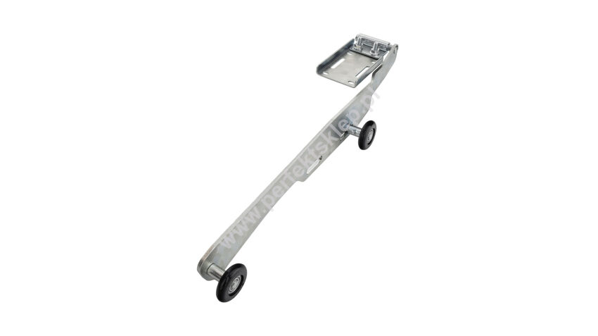 Uchwyt górny prawy z rolkami do bram segmentowych LHI Doco International nr kat. 230119-R