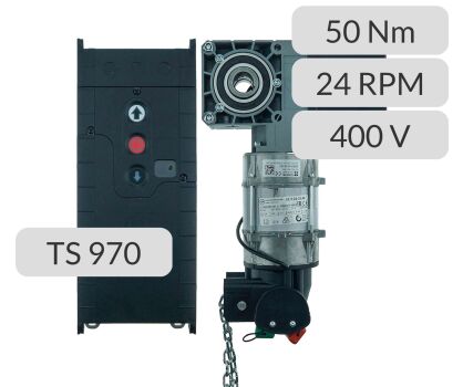 Napęd nasadowy SE 5.24-25,40 DES SK TS 970 Gfa Elektromaten nr kat. 14402404 ZESTAW TOTMAN (BEZ OSE)
