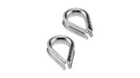 Kausza opaska ze stali nierdzewnej pętli liny nośnej 3-5mm nr kat. K35-13-INOX - 3