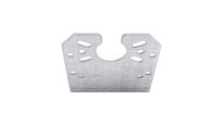 Podpora otwarta 4mm odległość do osi otworu 127mm na wał Kowal nr kat. KW-11-58