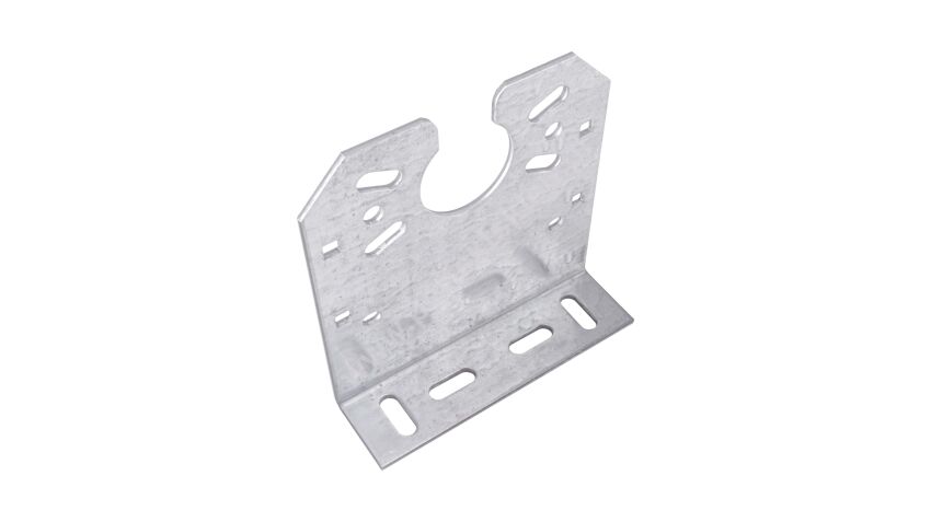 Podpora otwarta 4mm odległość do osi otworu 127mm na wał Kowal nr kat. KW-11-58