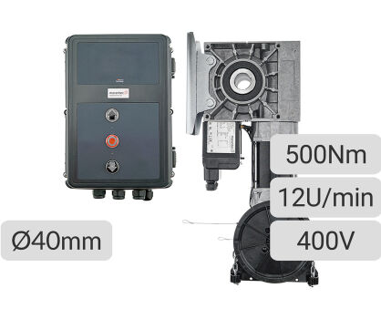 Zestaw do bram krat rolowanych MDF 30-50-12 KE AWG CS320 Marantec