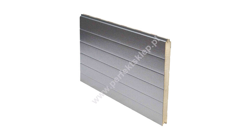 Panel przemysłowy symetryczny 4040*610*40mm RAL 9006/9010 Tecsedo