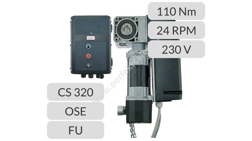 Napęd nasadowy STA 1‐11‐24-FU KE 230V CS320LCD OSE Marantec nr kat. 197108