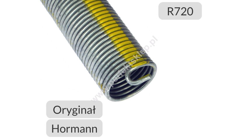 Sprężyna do bramy garażowej, R720 / R29 - Oryginał Hormann nr kat. 3051920