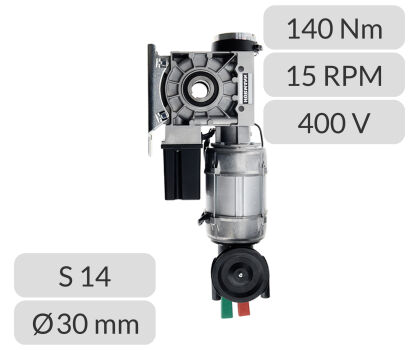 Wycofany z produkcji - Napęd do bram i krat rolowanych S14 AWG SMA NHK GfA Hormann nr kat. 57840 - Zastąpiony przez nr kat. 57207