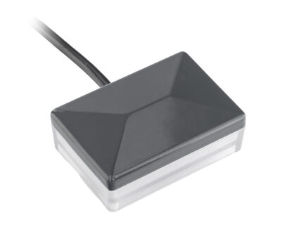 Lampa dekoracyjna słupkowa 60x40 LED 24V DC DTM nr kat. LEDSL6040-RAL7016