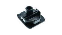 Dekiel czarny do szyny 75mmx65mm bramy przesuwnej P75 Wiśniowski nr kat. 11282 - 3