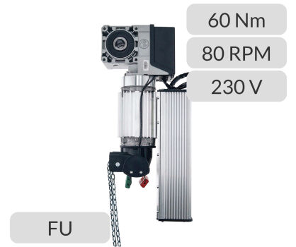 Napęd nasadowy SE 6.80-25,40FU DES SK Gfa Elektromaten nr kat. 10004106