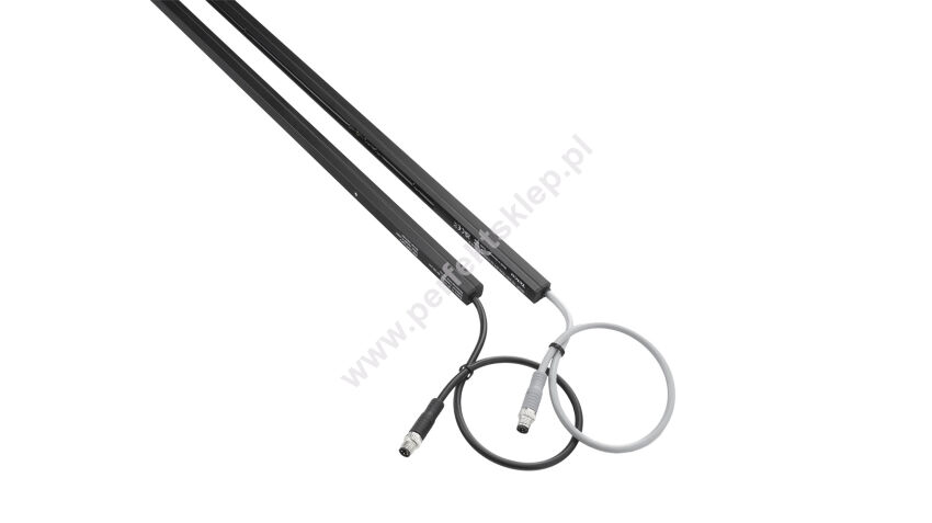 Kurtyna bezpieczeństwa bariera świetlna SG16 typu OSE/SSR detekcja 2340mm L=2510mm Telco Sensors nr kat. SGT+16-251-032-D1-U-00-0.3-T4-15