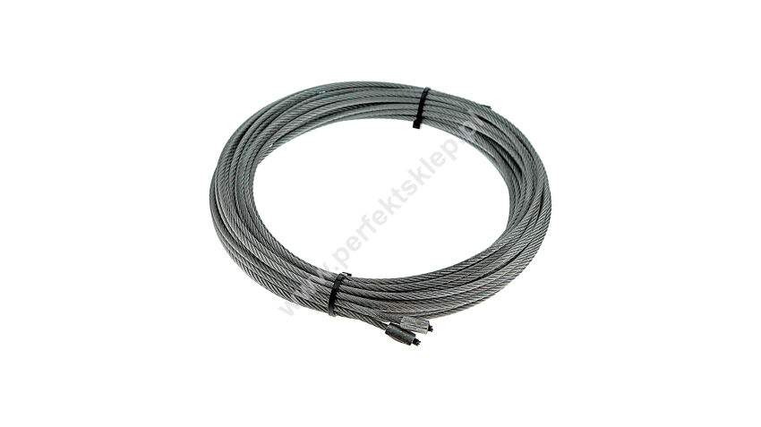 Liny stalowe ocynkowane 5mm L=12000mm typ S bramy przemysłowe Assa Abloy Crawford nr kat. K056019x12000S