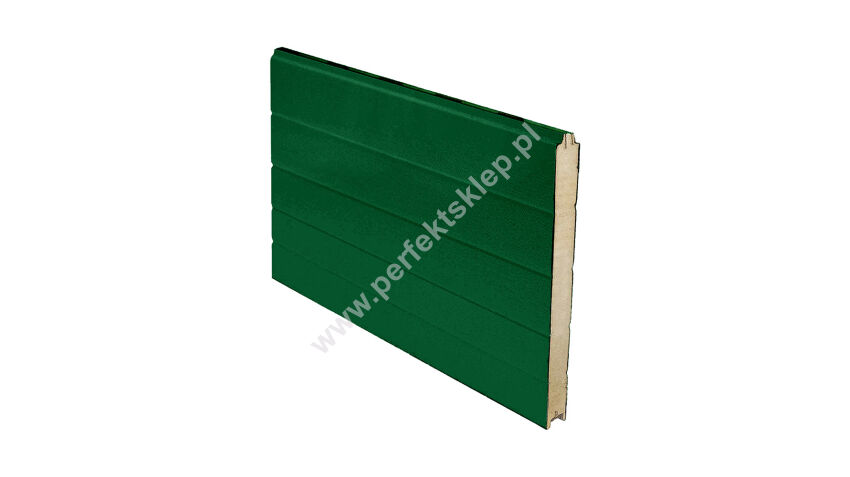 Panel przemysłowy symetryczny H=500 RAL 6005/9010 Tecsedo cena metra bieżącego