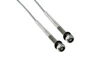 Liny stalowe INOX 4mm L=3900mm typ M8 bramy przemysłowe Nassau nr kat. LSI-2*4x3900M8
