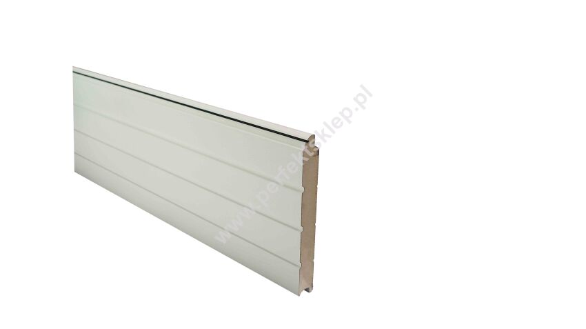Panel przemysłowy do bram Hormann SPU 40 / SPU F42, 5040*500mm, RAL 9002/9002, segment modułowy bez otworów
