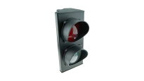 Semafor sygnalizator dwukolorowy LED 24V AC/DC Ø 124mm z uchwytem montażowym Apollo Stagnoli nr kat. ASF25L2RV