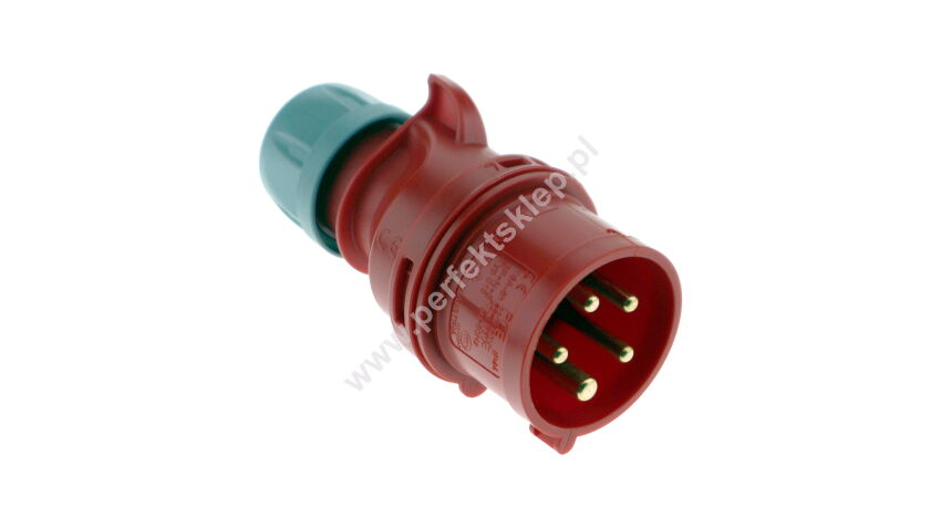 Wtyczka typu PCE 16A 400V 3P+N+E